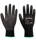 Portwest PU Palm Gloves - Black