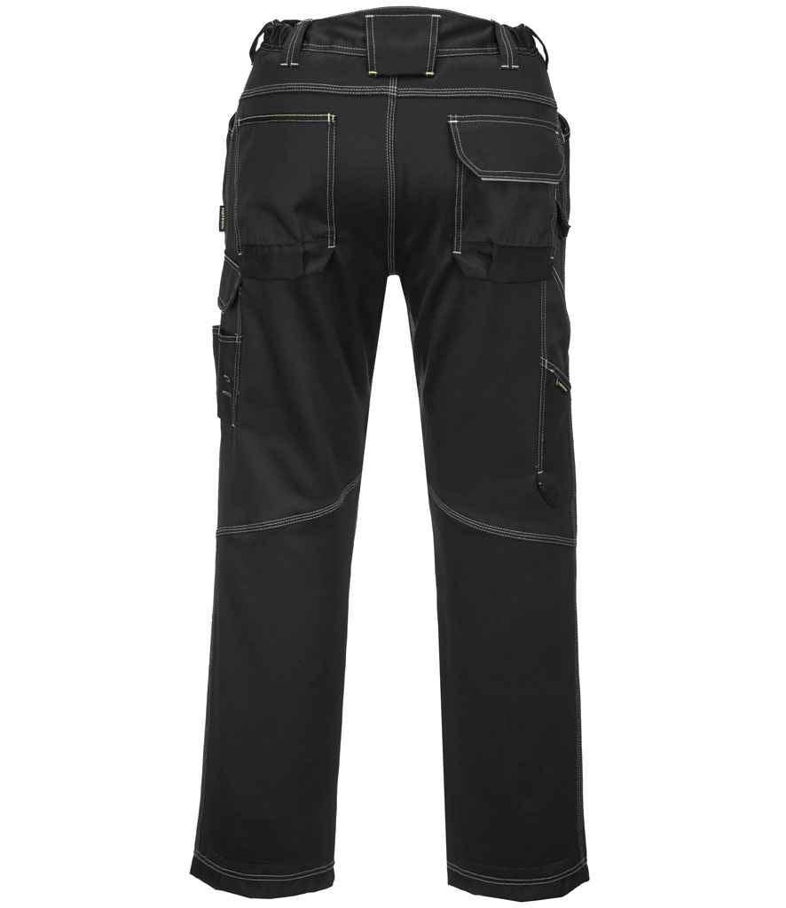 Portwest PW3 Lightweight Stretch Trousers - Black