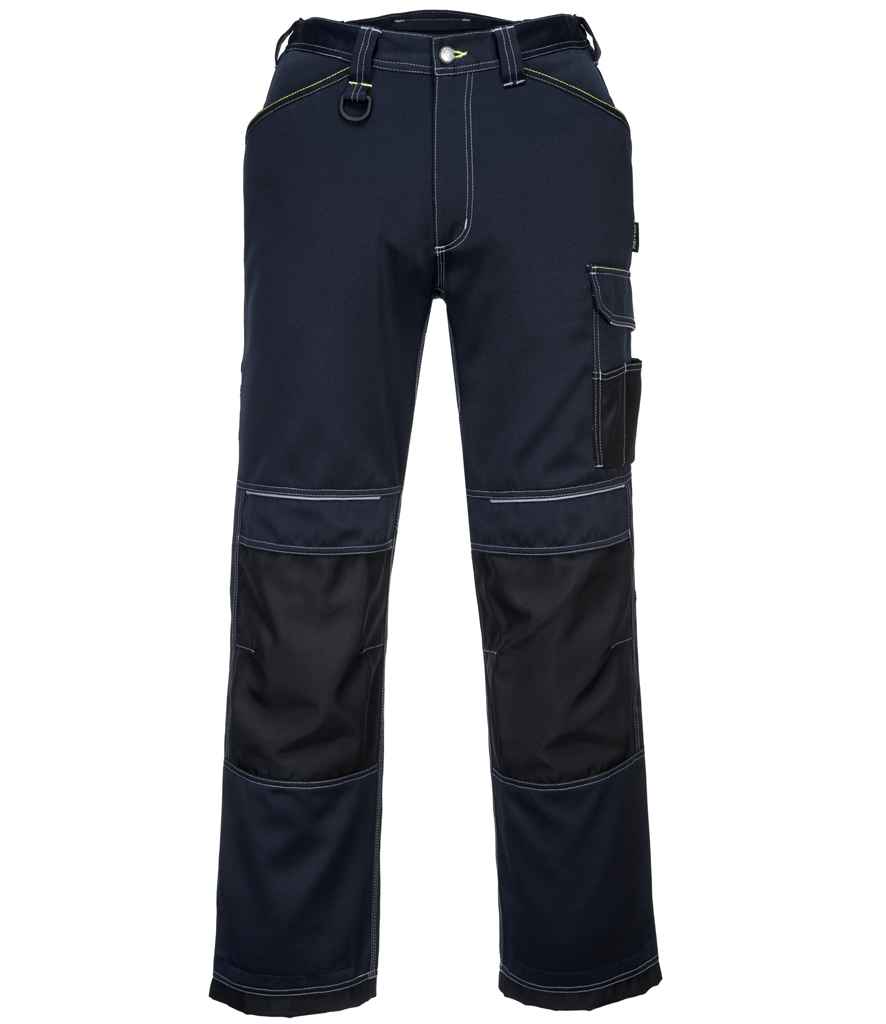 Portwest PW3 Work Trousers - Navy/Black