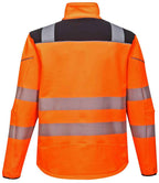 Portwest PW3 Hi-Vis Soft Shell Jacket - Orange/Black