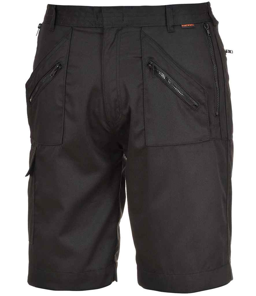 Portwest Action Shorts - Black