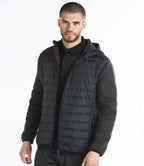Portwest KX3™ Baffle Padded Jacket - Grey Marl/Black