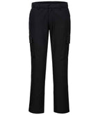 Portwest Stretch Slim Combat Trousers - Black