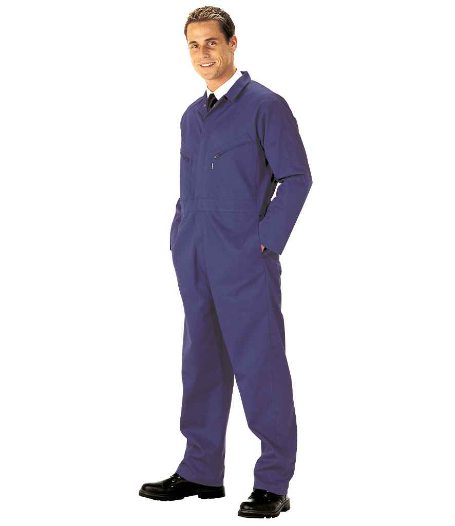 Portwest Liverpool Zip Coverall - Navy