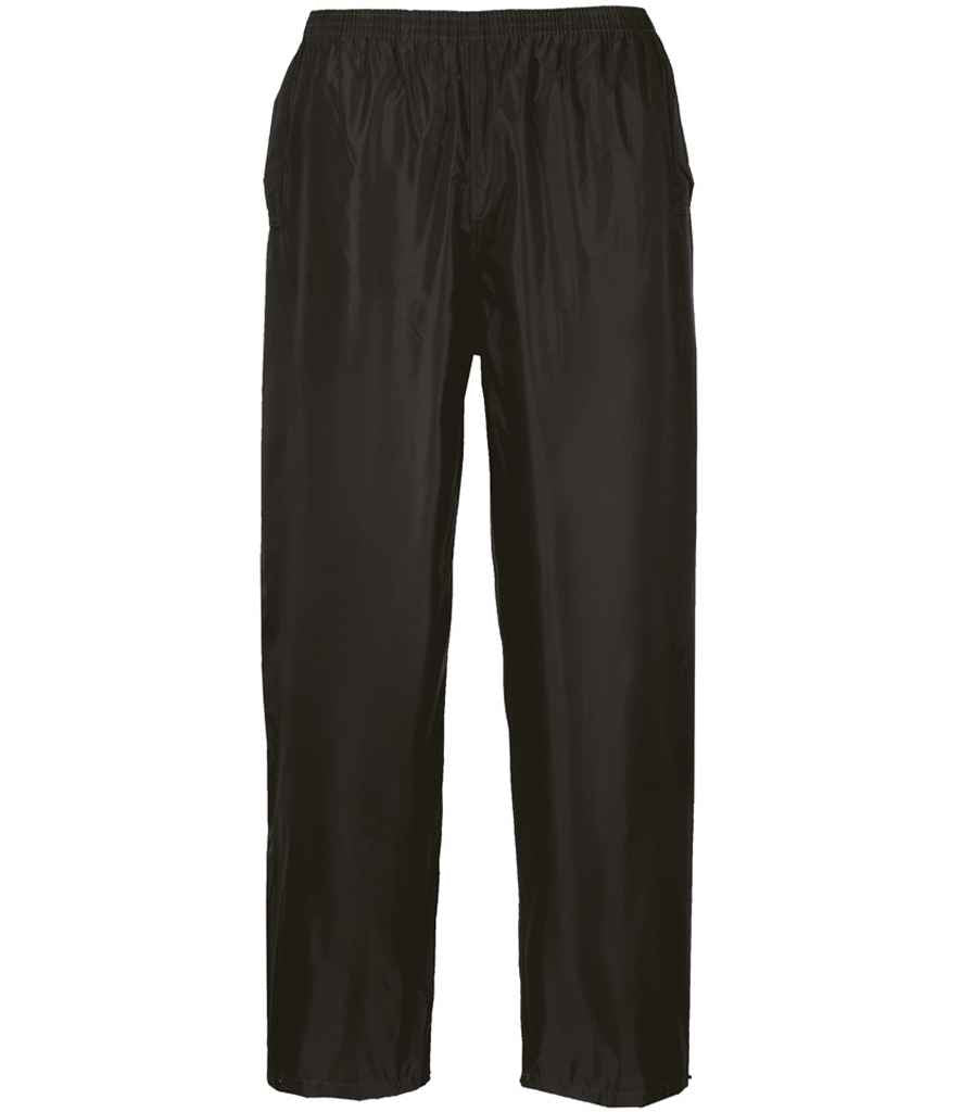 Portwest Classic Rain Trousers - Black