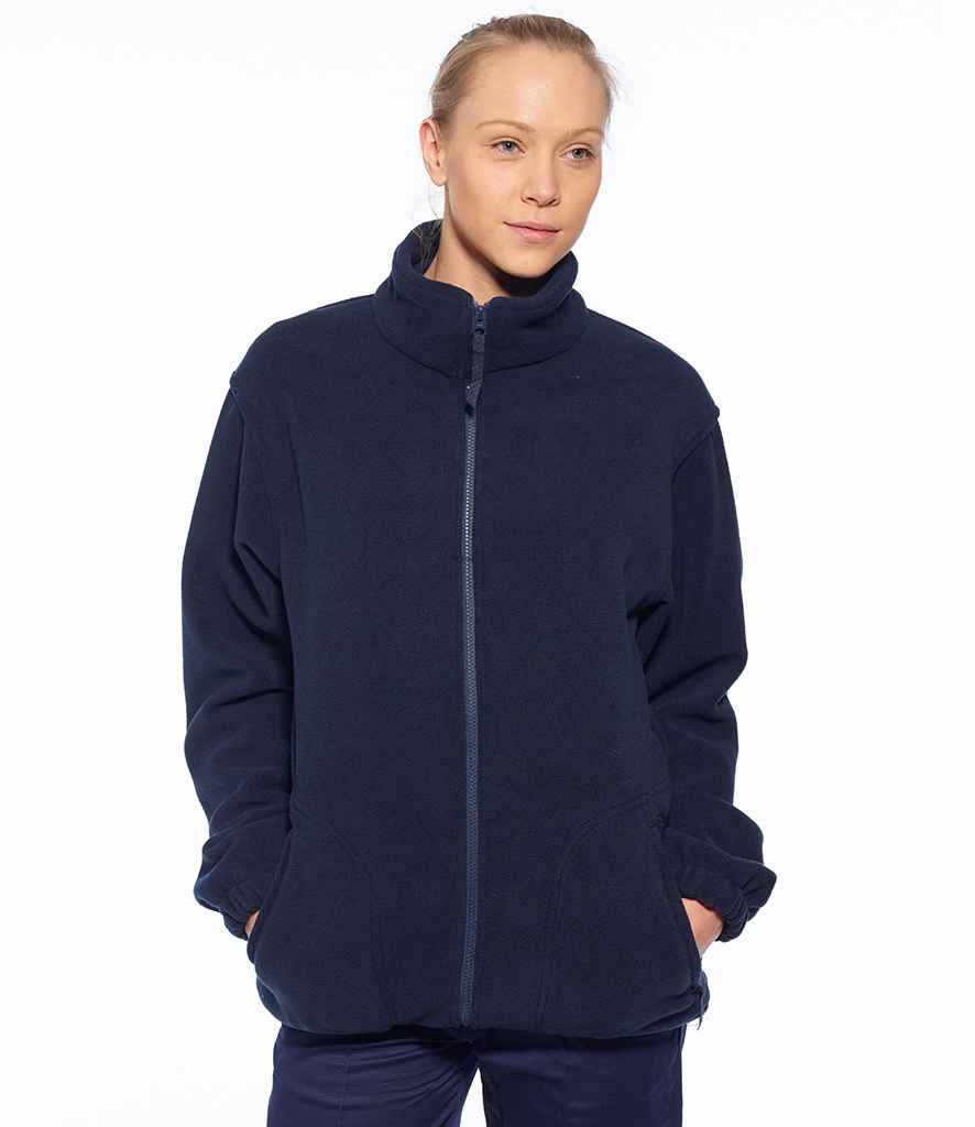Portwest Argyll Heavy Fleece Jacket - Navy