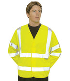 Portwest Hi-Vis Two Band and Braces Jacket - Yellow