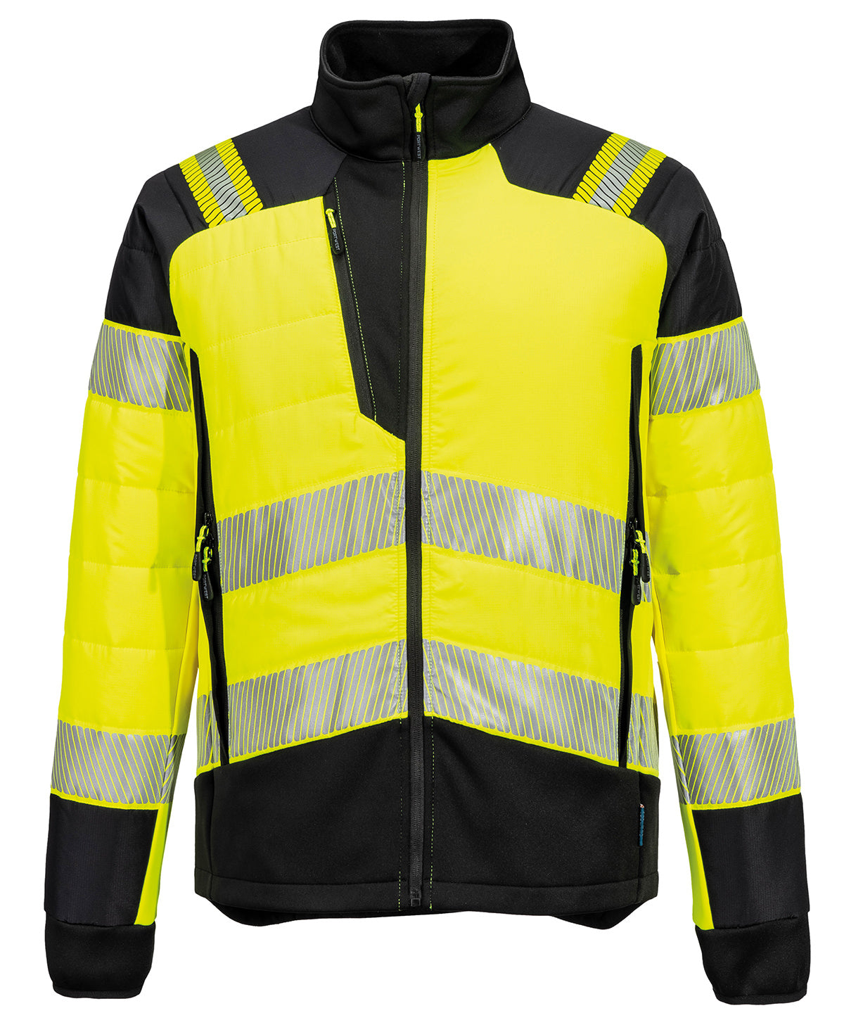 PW3 Hi-vis hybrid baffle jacket (T170)