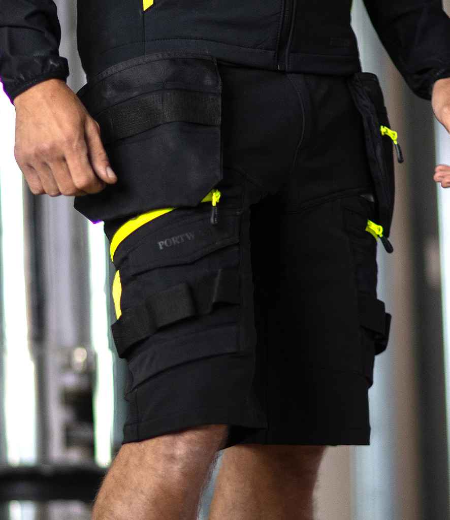 Portwest DX4™ Holster Pocket Shorts - Black