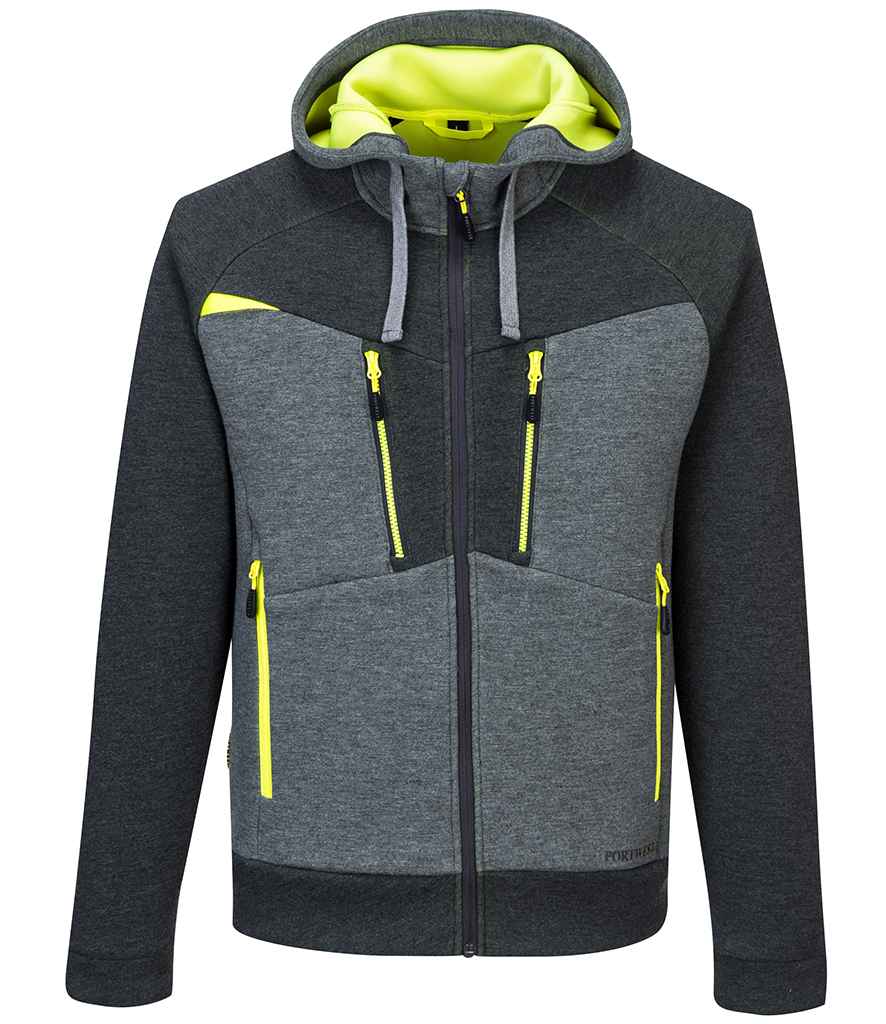 Portwest DX4™ Zipped Hoodie - Metal Grey