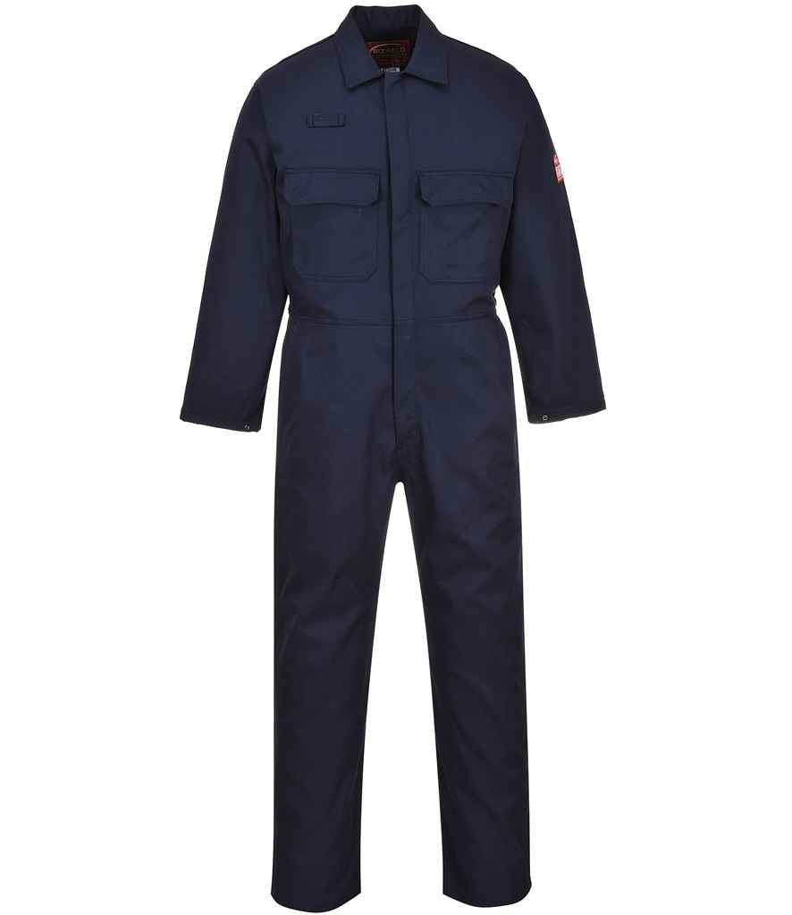 Portwest Bizweld™ Flame Resistant Coverall - Navy