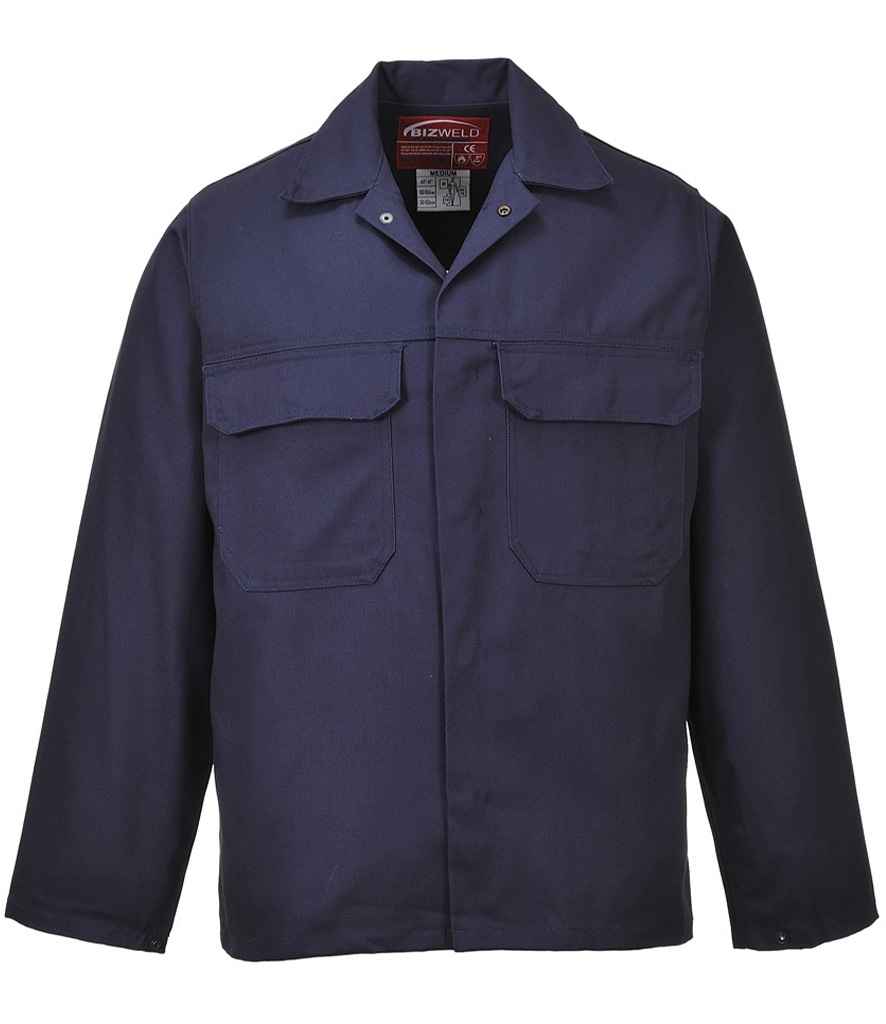 Portwest Bizweld™ Flame Resistant Jacket - Navy