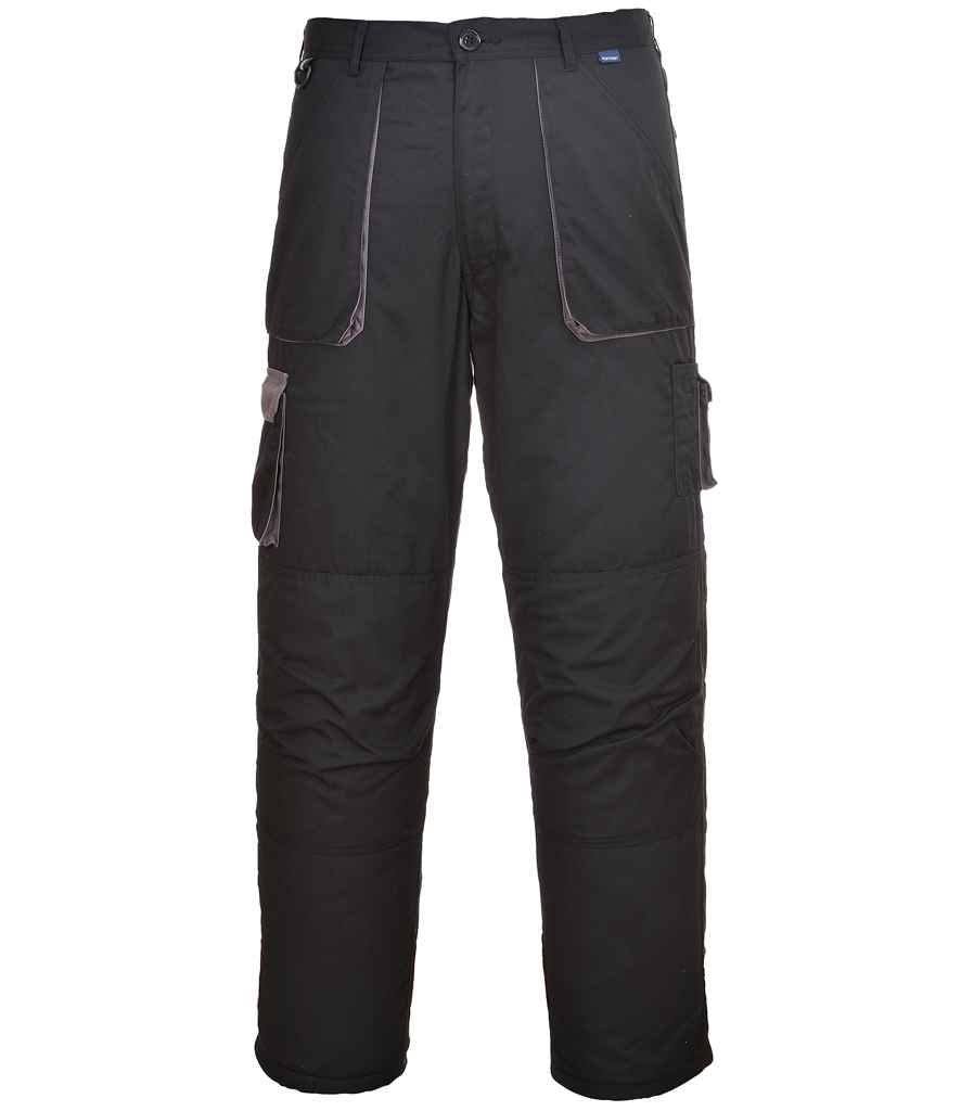 Portwest Texo Contrast Trousers - Black