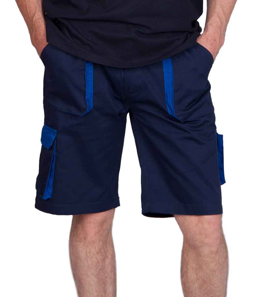 Portwest Texo Contrast Shorts - Navy