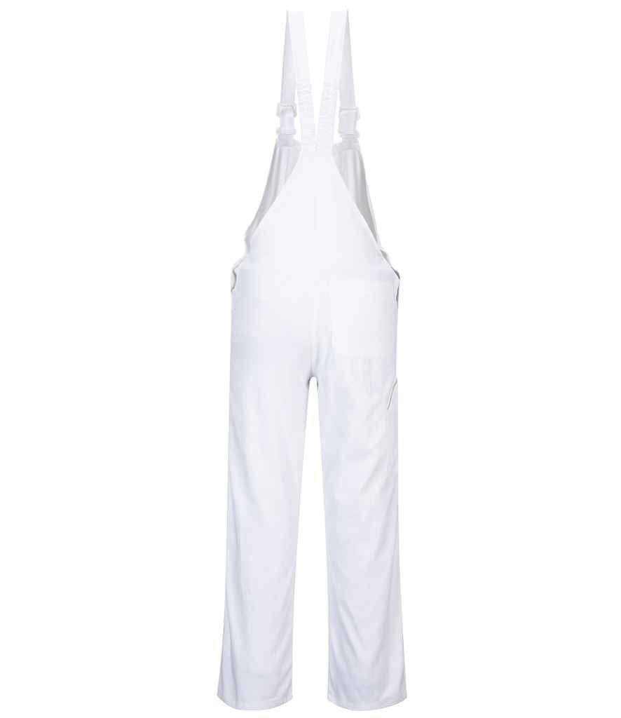 Portwest Bolton Painters Bib N Brace - White