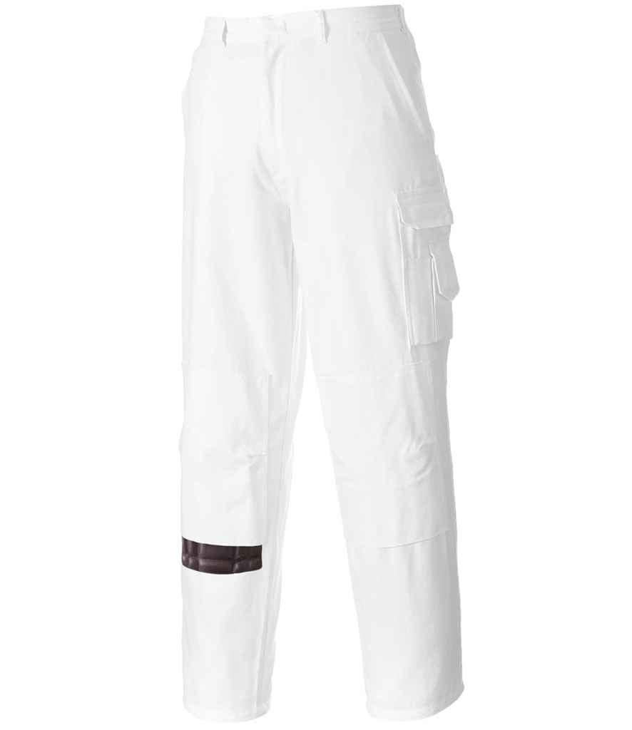 Portwest Painters Trousers - White