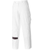 Portwest Painters Trousers - White