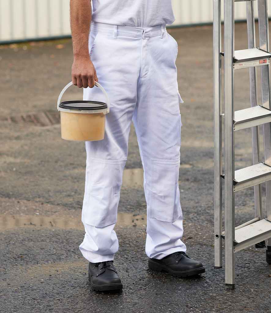 Portwest Painters Trousers - White