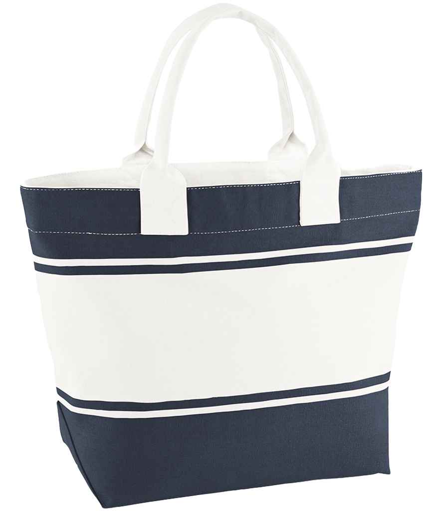 Quadra Canvas Deck Bag - Navy/Off White