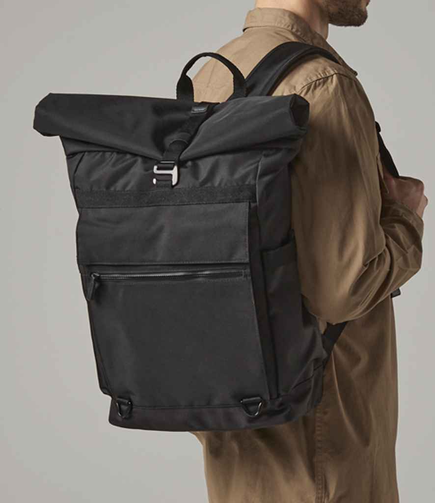 Quadra Axis Roll-Top Backpack - Black