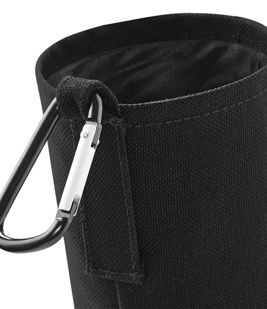 Quadra Water Bottle and Holder - Black