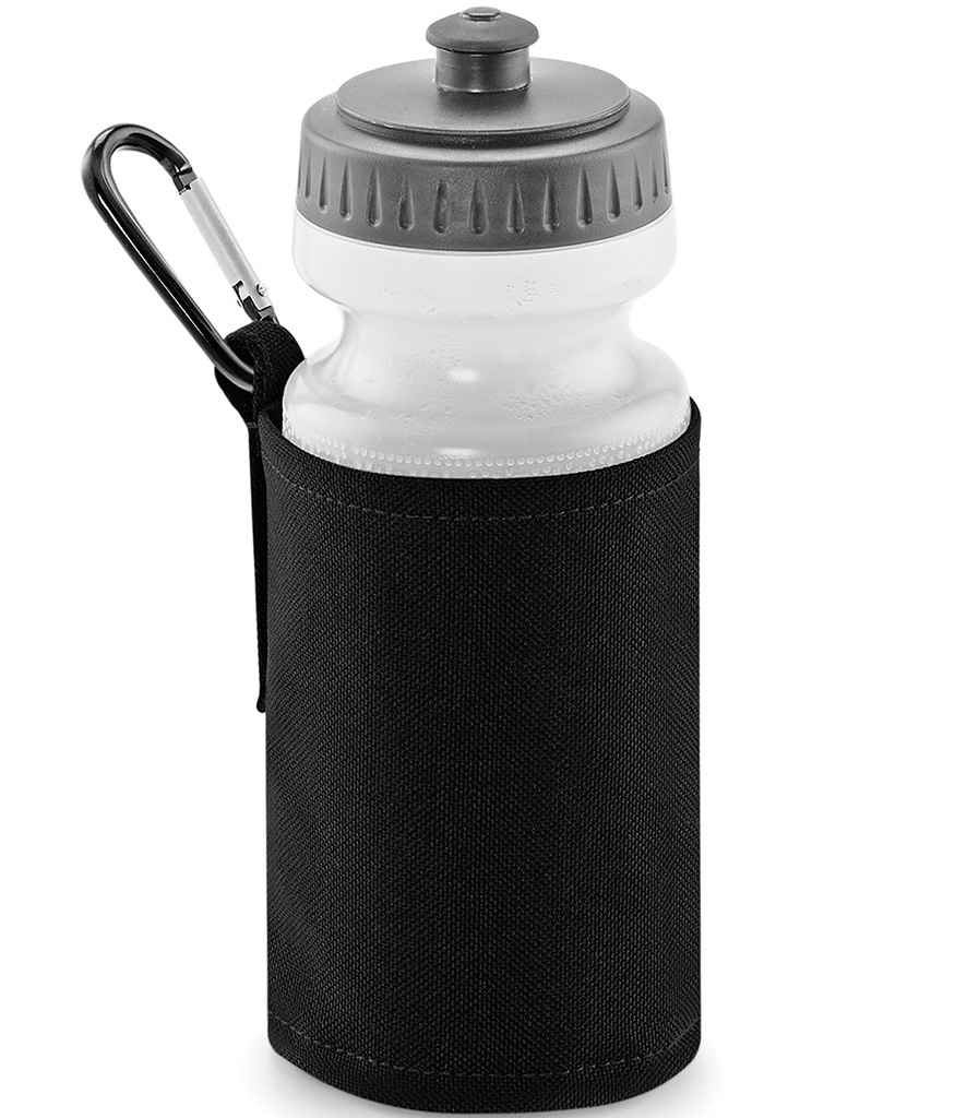 Quadra Water Bottle and Holder - Black