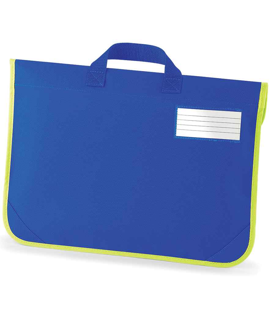 Quadra Enhanced-Viz Book Bag - Bright Royal