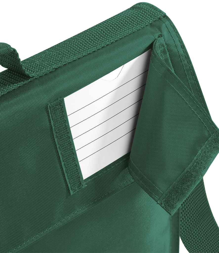 Quadra Junior Book Bag with Strap - Bottle Green