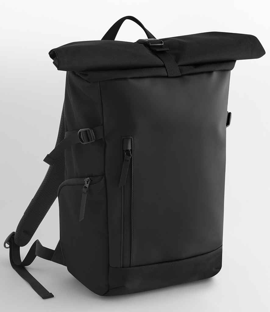Quadra Zurich Roll-Top Backpack - Black