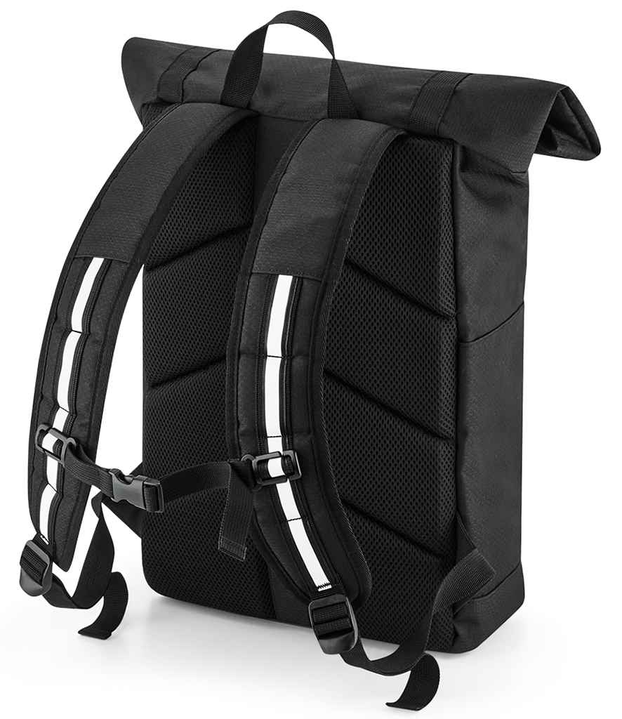 Quadra Urban Commute Roll-Top Backpack - Black