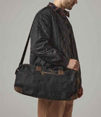 Quadra Heritage Waxed Canvas Holdall - Black