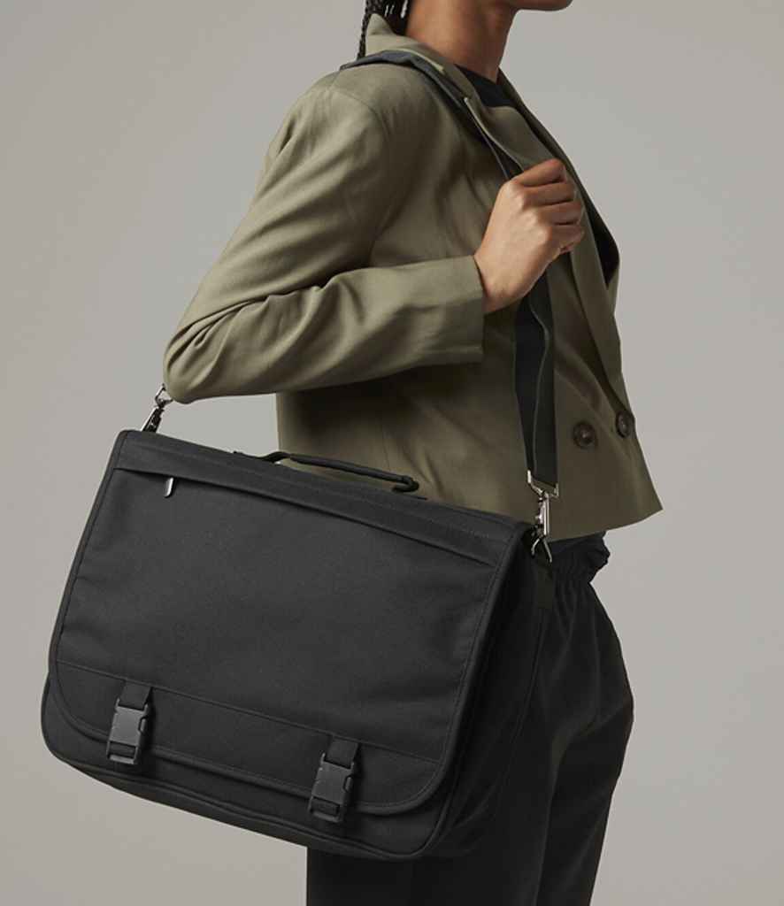 Quadra Portfolio Briefcase - Black