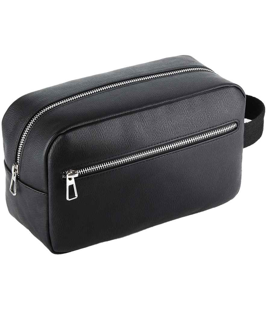 Quadra Tailored Luxe Wash Bag - Black