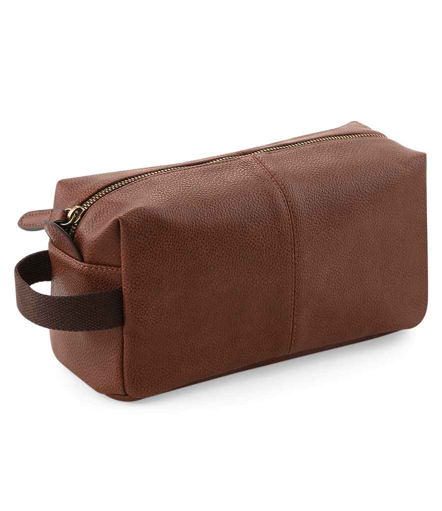 Quadra NuHide® Wash Bag - Tan