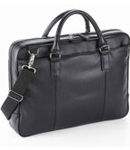 Quadra NuHide® Slimline Laptop Briefcase - Black