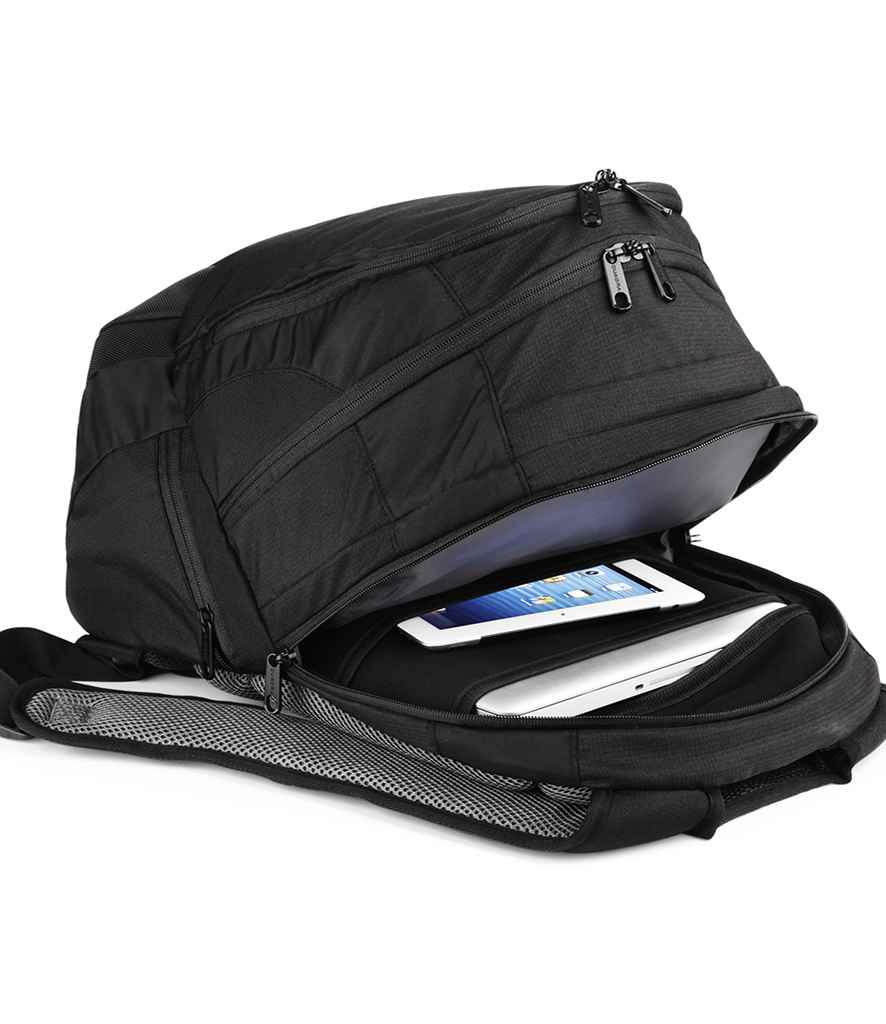Quadra Vessel™ Laptop Backpack - Black
