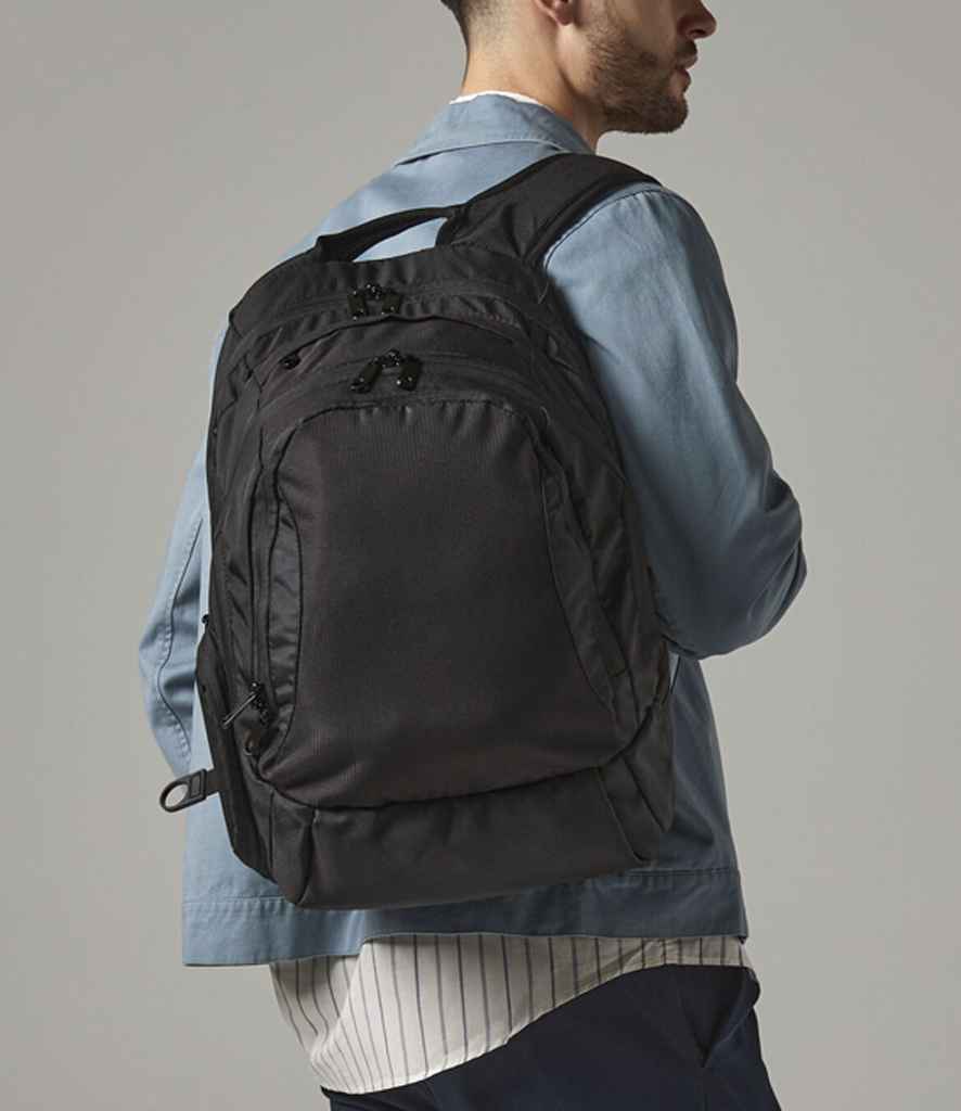 Quadra Vessel™ Laptop Backpack - Black