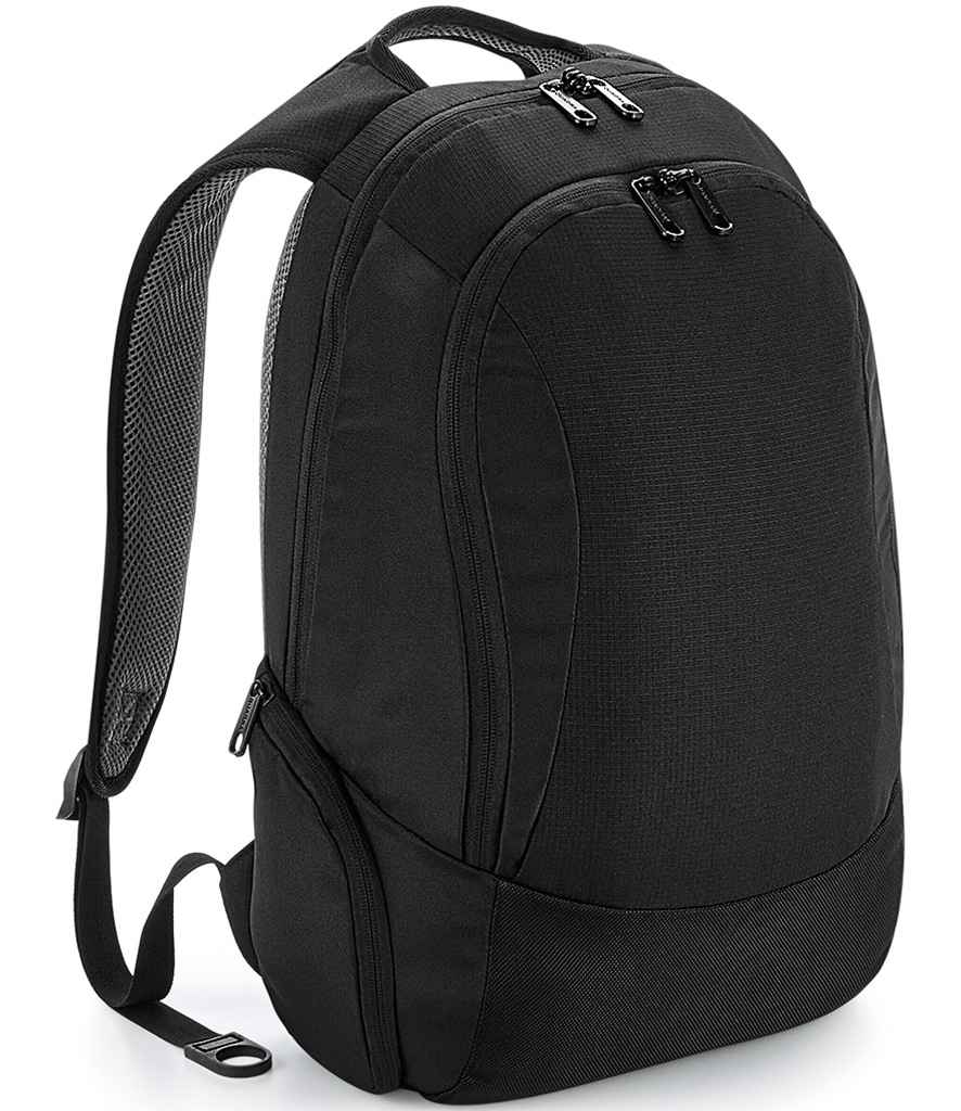 Quadra Vessel™ Slimline Laptop Backpack - Black