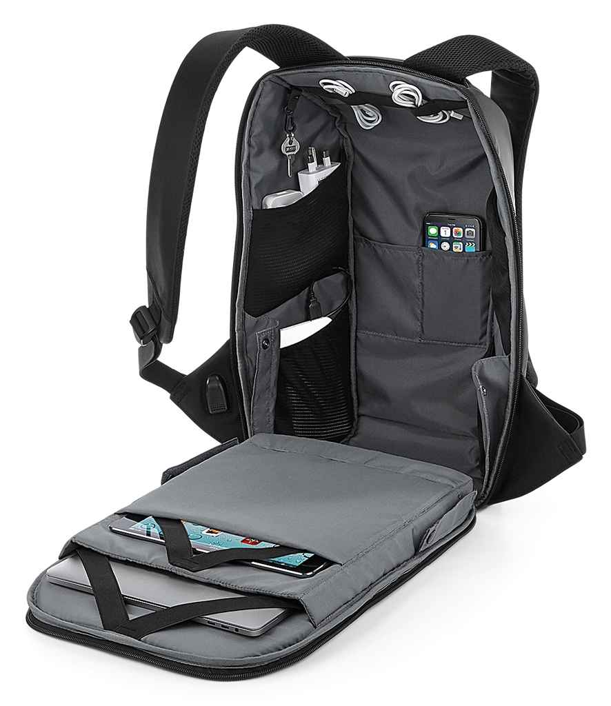 Quadra Project Charge Security Backpack - Black