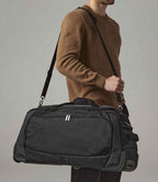 Quadra Tungsten™ Wheelie Travel Bag - Black/Graphite Grey
