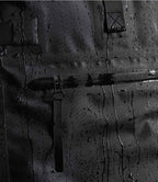 Quadra Waterproof Roll-Top Backpack - Black
