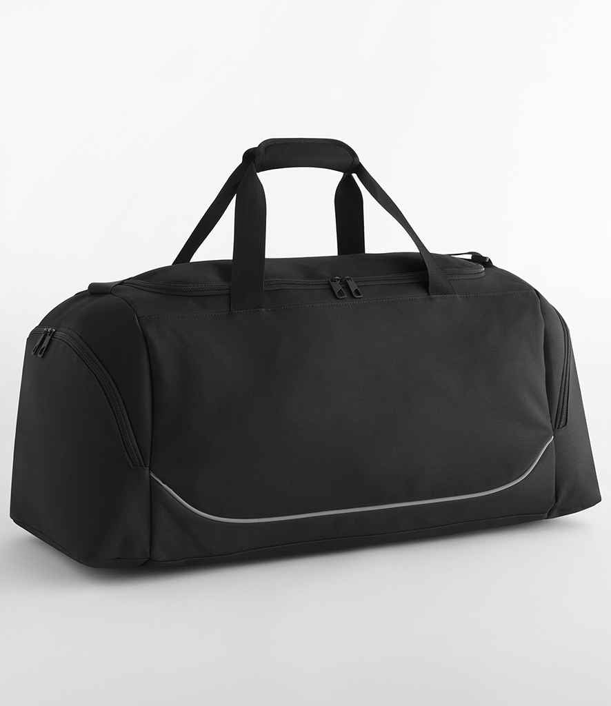 Quadra Teamwear Medium Holdall - Black/Grey