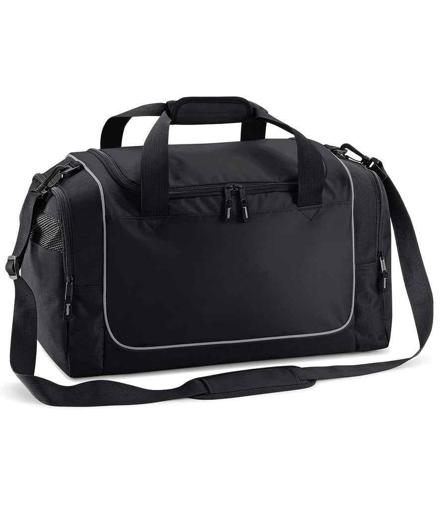Quadra Teamwear Locker Bag - Black/Light Grey