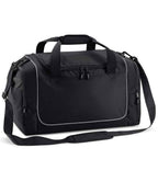 Quadra Teamwear Locker Bag - Black/Light Grey