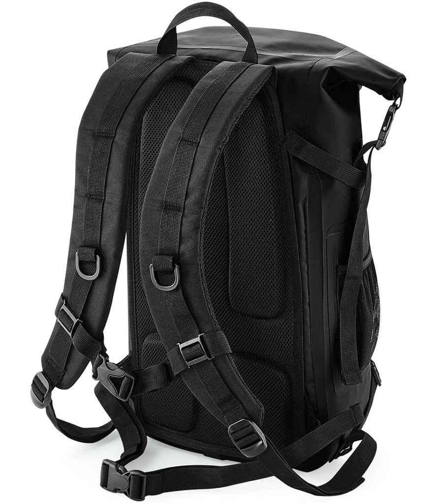 Quadra SLX 25 Litre Waterproof Backpack - Black/Black