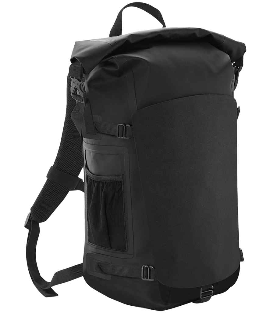 Quadra SLX 25 Litre Waterproof Backpack - Black/Black