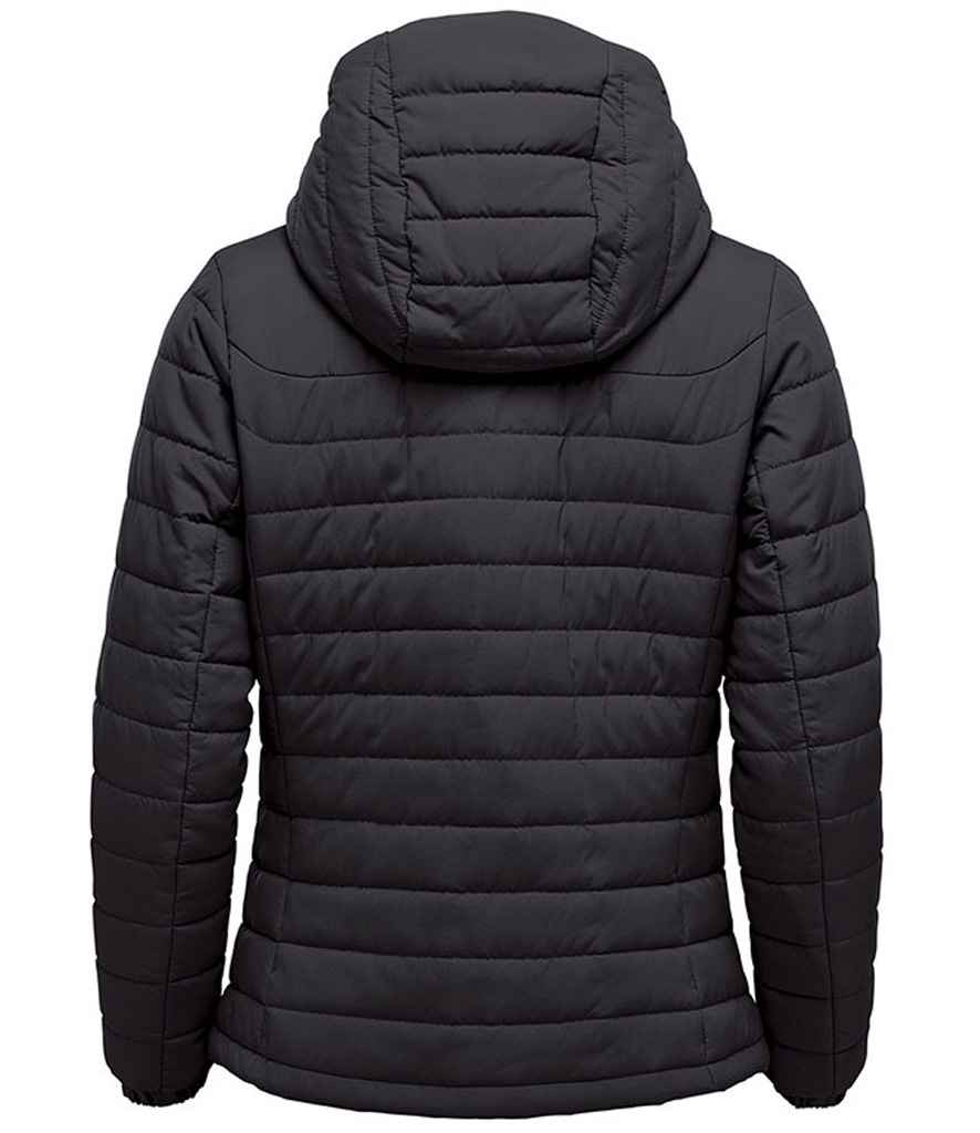 Stormtech Ladies Nautilus Quilted Hooded Jacket - Black