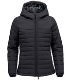 Stormtech Ladies Nautilus Quilted Hooded Jacket - Black