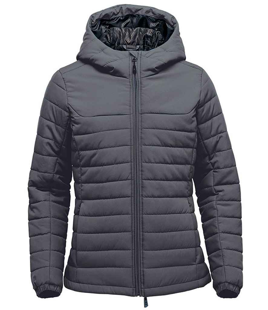 Stormtech Ladies Nautilus Quilted Hooded Jacket - Dolphin