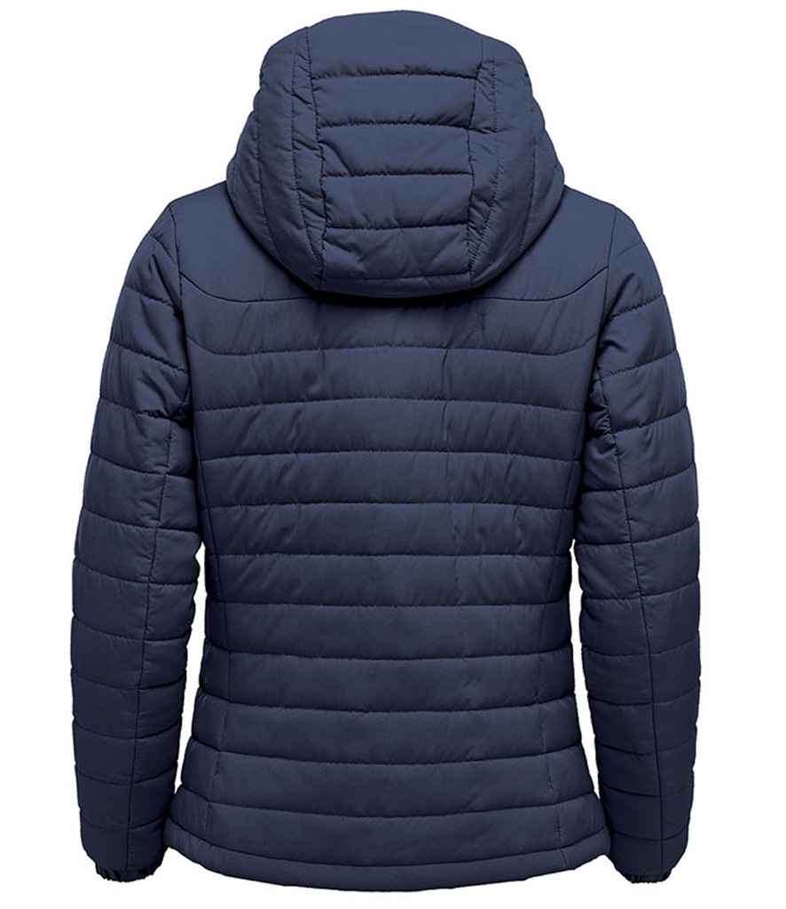 Stormtech Ladies Nautilus Quilted Hooded Jacket - Navy